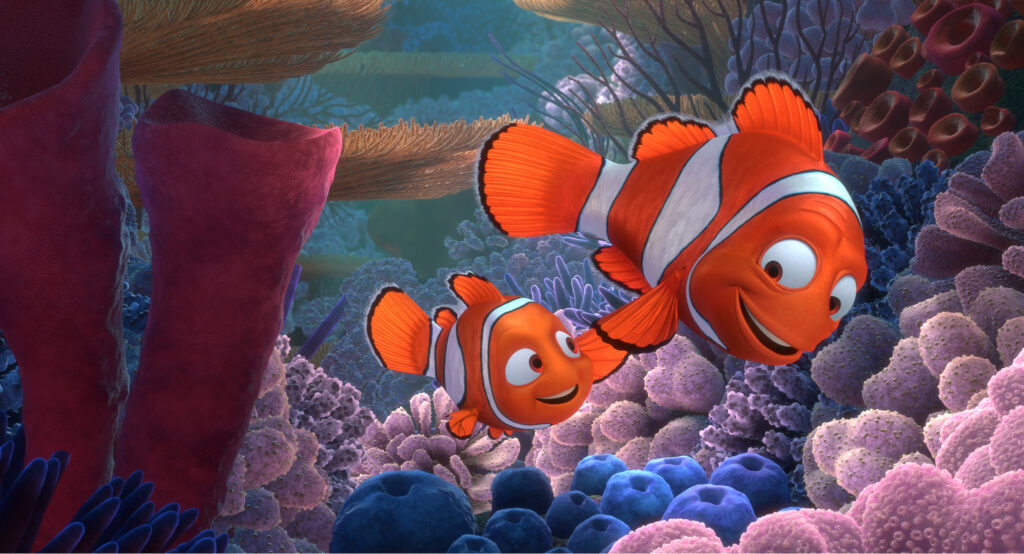 thematic structure in finding nemo